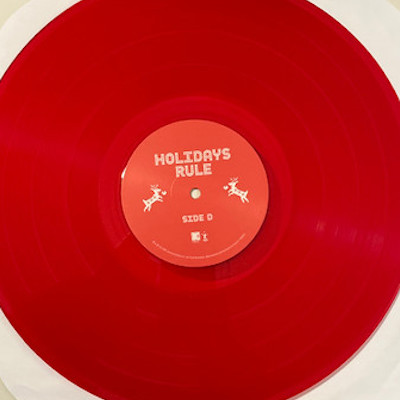 24 Weihnachtsalben Holidays Rule Red Vinyl